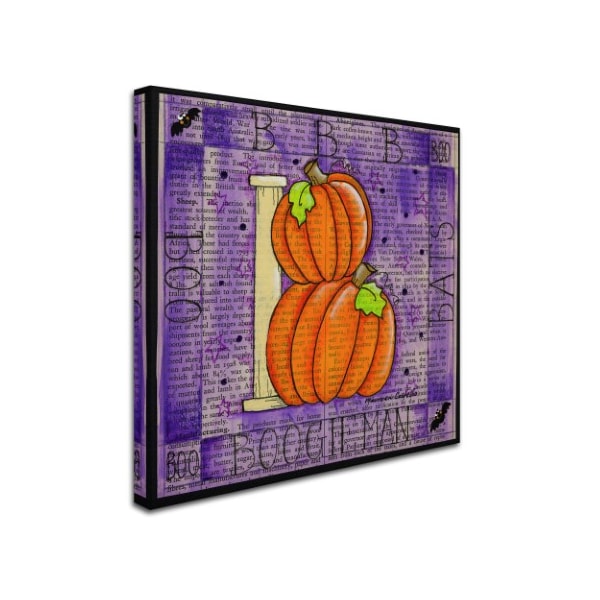 Maureen Lisa Costello 'Halloween B' Canvas Art,14x14